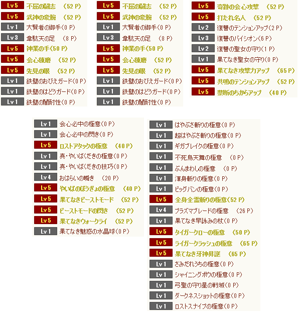 スコルパイド5職装備 宝珠 ｽｷﾙ位置 まも賢道占バト １番ロカ 馬群に沈みましたっ ﾟdﾟ